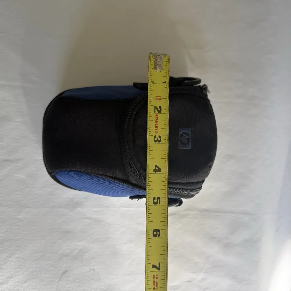 HP Hewlett Packard Camera Case Soft Blue 35mm (missing Strap)